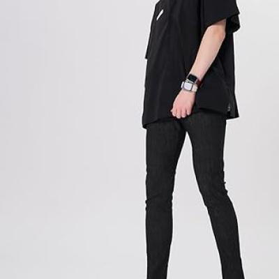 Men's Plaid Pants Skinny Dress Pants for Men Skinny Chino Pants Men