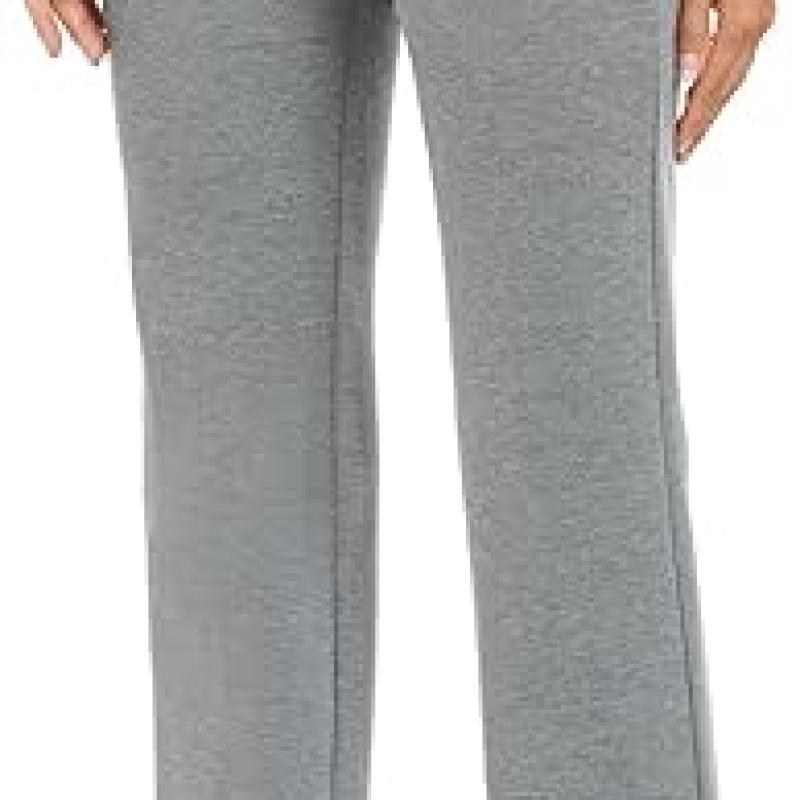 Women's Stretchy Straight Leg Dress Work Pants Business Office Casual Slacks with Pockets