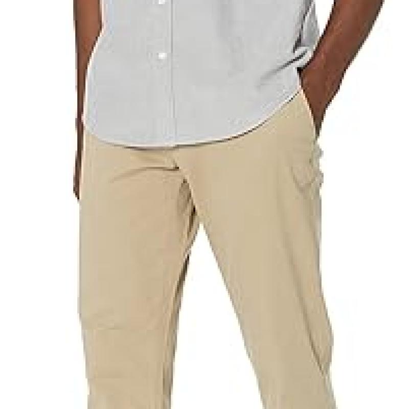Men's Regular-Fit Short-Sleeve Pocket Oxford Shirt