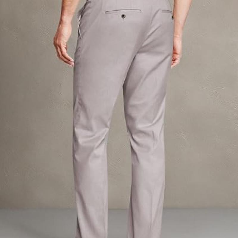 Men's Straight-Fit Work Wear Casual Pants