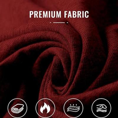 Men's Cargo Sweatpants Casual Fleece Joggers Loose Fit Open Bottom Athletic Pants for Men with Pockets