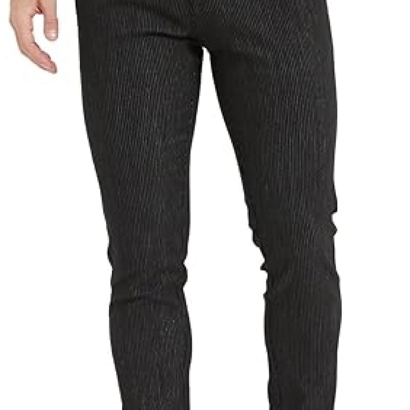 Men's Plaid Pants Skinny Dress Pants for Men Skinny Chino Pants Men