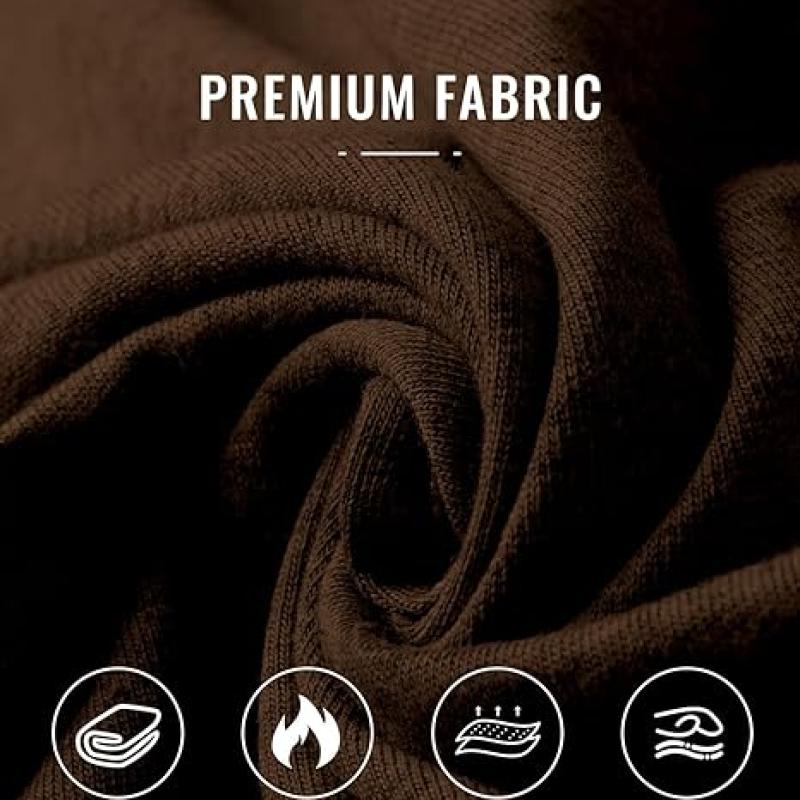 Men's Cargo Sweatpants Casual Fleece Joggers Loose Fit Open Bottom Athletic Pants for Men with Pockets