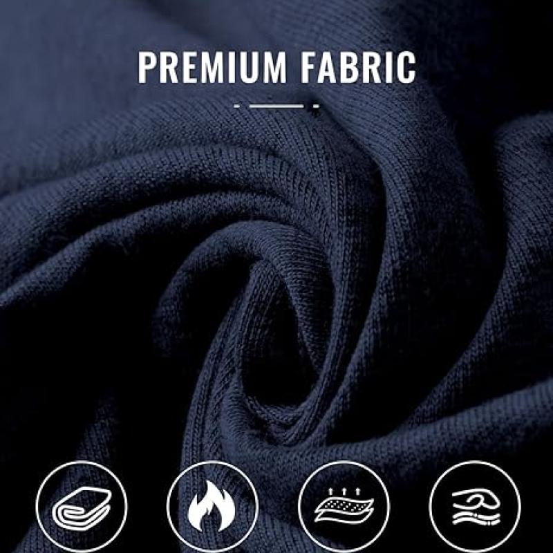 Men's Cargo Sweatpants Casual Fleece Joggers Loose Fit Open Bottom Athletic Pants for Men with Pockets