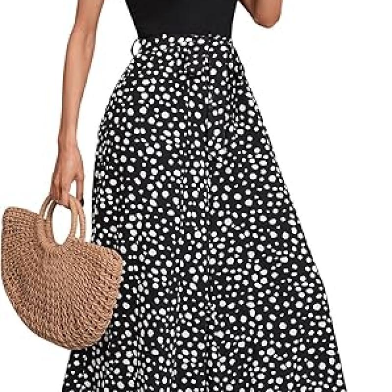 Women's Jumpsuits Dressy Casual Summer Loose Wide Leg Tank Top Jumpsuit with Belt