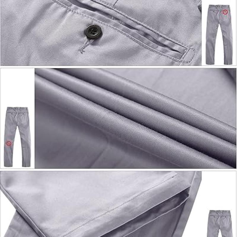 Men's Straight-Fit Work Wear Casual Pants