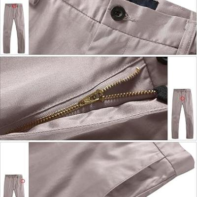 Men's Straight-Fit Work Wear Casual Pants
