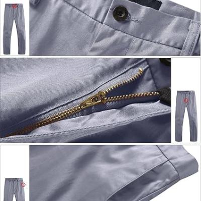 Men's Straight-Fit Work Wear Casual Pants