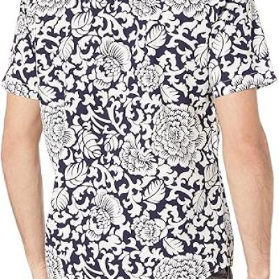 Men's Regular-Fit Short-Sleeve Poplin Shirt