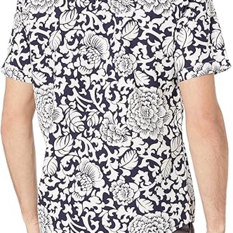 Men's Regular-Fit Short-Sleeve Poplin Shirt