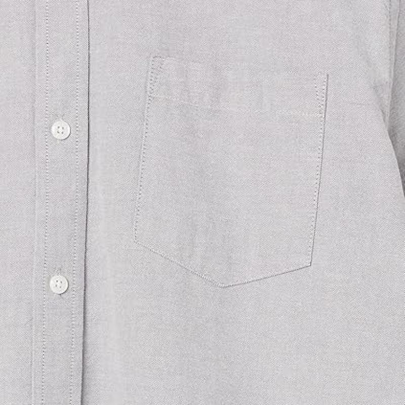 Men's Regular-Fit Short-Sleeve Pocket Oxford Shirt